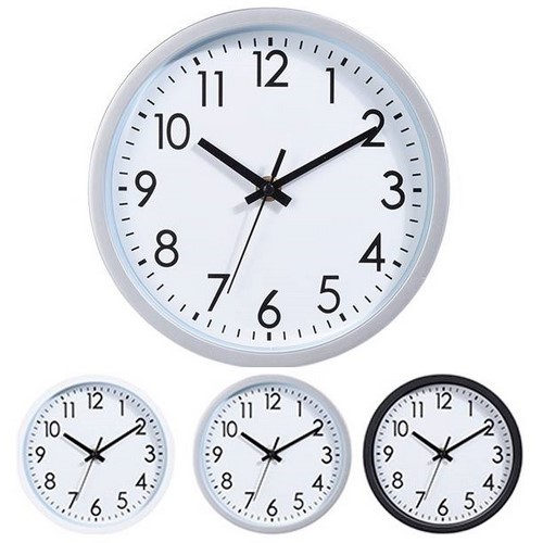RELOJ PARED BASICS REDONDO COLORES SURTIDOS 20CMS